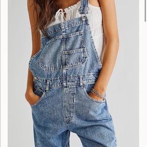 Free people ziggy overalls!